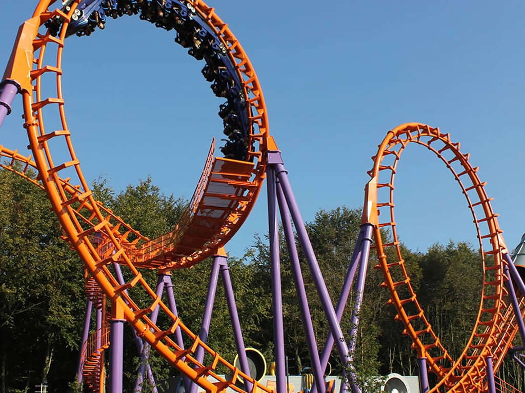 Week-end en famille avec Entrées au Parc d'attraction Walibi Wavre (à 4 minutes en voiture du parc) - 4* - photo 1